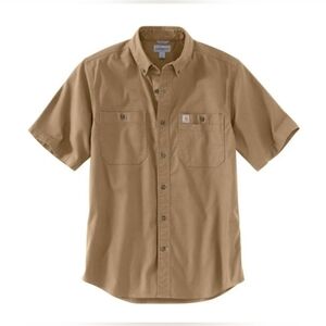 Carhartt Rugged Flex Relaxed-Fit Short-Sleeve Shirt for Men